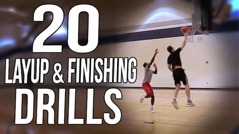 20 basketball layup finishing drills for coaches and players