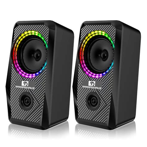 Buy Xinmeng Computer Speakers10w Rgb Gaming Speakers 20 Usb Powered