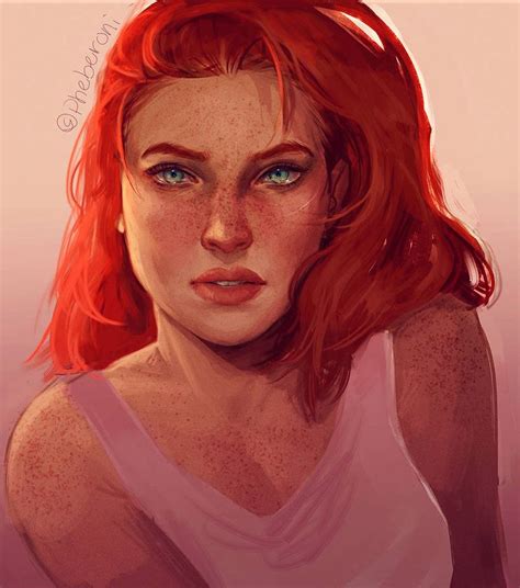 Https Deviantart Pheberoni Art Bloo Redhead Art