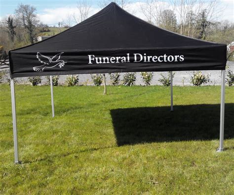 3m x 3m Heavy Duty Pop-Up Marquee Funeral Directors in Ireland | Pop up