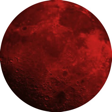 moon circle redmoon red - Sticker by Beata png image