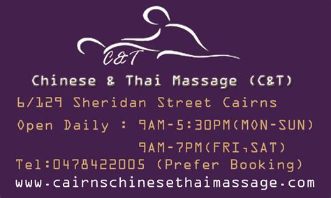 cairnsmassage chinese thai fullbody massage 케언스