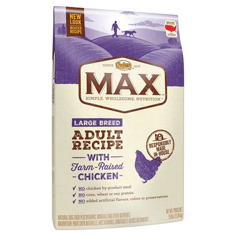The same year, nutro recalled several types of cat food for incorrect zinc and potassium levels. NUTRO MAX Recipe With Farm Raised Chicken Large Breed ...