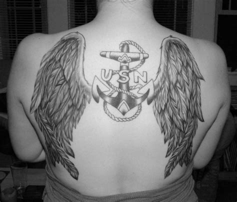 Eclipse Angel Wings Tattoo Designs For Girls
