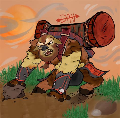 Earthshaker Dota 2 By Yarping On Deviantart