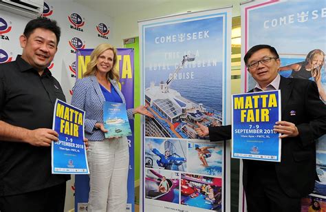 It is a 2 day event organised by malaysian matta fair boasts being the premier event for smooth travel organizing and uninterrupted service. Royal Caribbean Cruises targets 20% increase in bookings ...