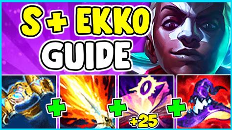 HOW TO PLAY EKKO MID SOLO CARRY IN SEASON 11 Ekko Guide S11