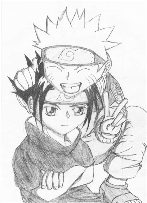 Naruto And Sasuke By Kira Chan Fanart Central