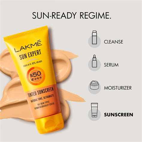 Lakme Sun Exp Tinted Sunscreen 50spf 50g