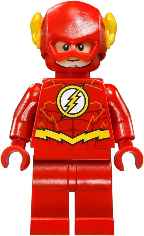 Lego Dc Comics Super Heroes Jusctice League Minifigure Flash Gold