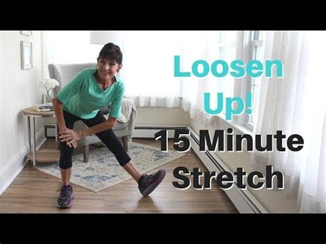 Minute Stretch Routine To Help You Loosen Up Fitness With Cindy