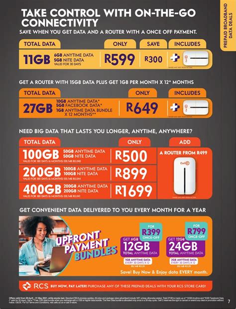 Cell C Specials 28 April 31 May 2021