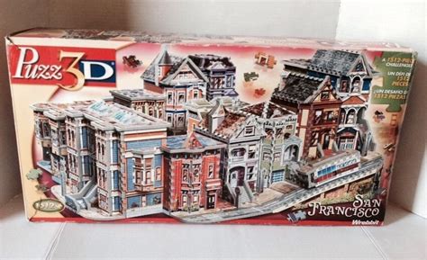 2.10 san francisco 1000pc panoramic (national parks and cityscapes). Wrebbit Puzz 3D San Francisco 1512 Piece Puzzle # ...
