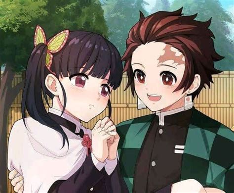 Tanjiro And Kanao Love 💕💕💕 In 2022 Anime Demon Slayer Anime Anime