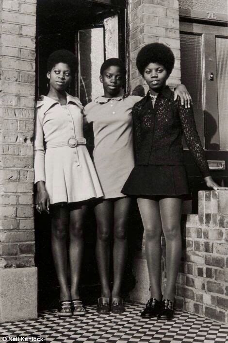 Brixton London 1969 Black Beauties Vintage Black Glamour Fashion