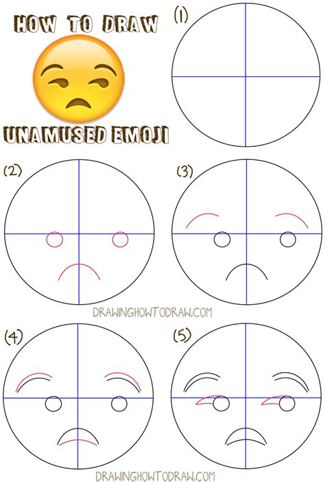 How To Draw Unamused Emoji Face Or Meh Face With Easy Drawing Tutorial 177380 The Best Porn