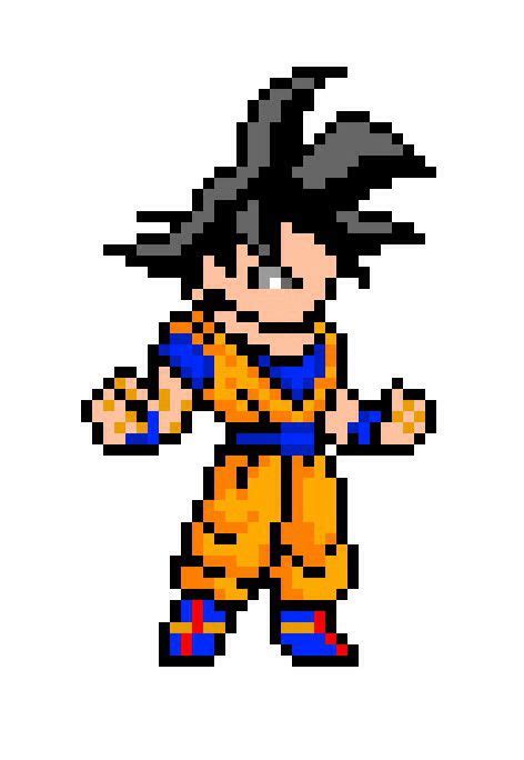 Kakarot is one of the most loved and comprehensive creations in the popular dragon ball series. Pixel goku | Adesivos