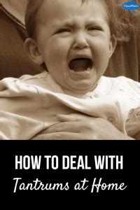 How To Deal With Tantrums At Home CloudMom