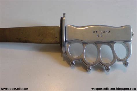 Weaponcollectors Knuckle Duster And Weapon Blog 2010 Trench Sword