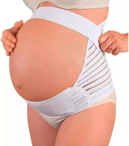 Faja Embarazo Soporte Maternal Nude O Blanco Env O Gratis