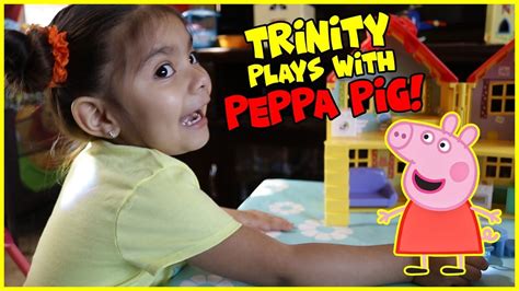 Goat, who praises her on being so mature for her age and invites her to his house so they can get to know each other better. PEPPA PIG House and Car Deluxe Family Pack Toy Review ...