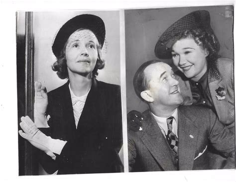 Press Photo Stan Laurel With Wife No And Wife No Laurel And