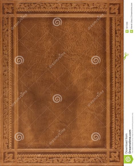 Free leather book cover mockup from vectogravic designs. Brown Leather Book Cover Royalty Free Stock Images - Image ...