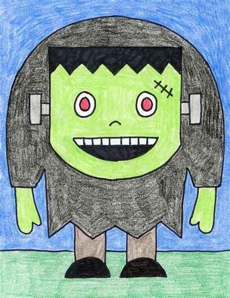 Frankenstein Monster Drawing