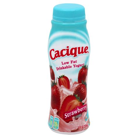 Cacique Cacique Drinkable Yogurt Low Fat Strawberry Flavored 7 Oz