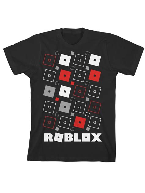 Roblox Black Logo Short Sleeve T Shirt Little Boys And Big Boys Brickseek