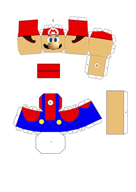 Concept 21 Super Mario Papercraft