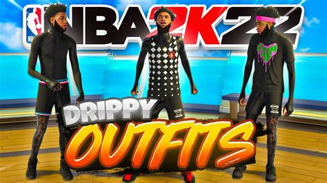 Drippiest Outfits On Nba 2k22 Look Like A Demon Comp Stage Outfits