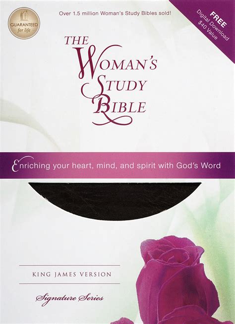 Kjv Womens Study Bible Burgundy Leather Lifesource Christian Bookshop