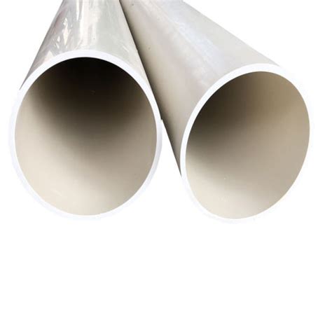 China Pvc Pipe 8 Inch 3 In X 10 Ft Solid Plain End Pipe White Thin