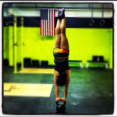 Handstand On A Kettlebell This Is My Life As Rxd