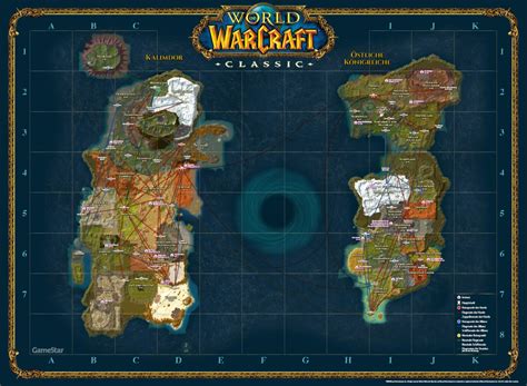 The Best Classic Wow Map I Ve Been Able To Find 50 Off