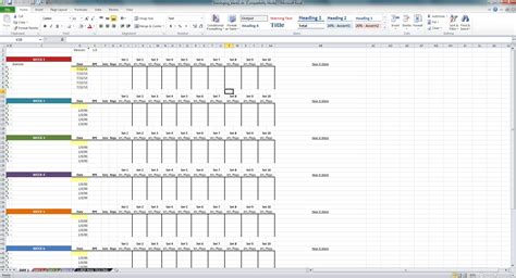 These bodybuilding excel spreadsheet template examples help make sure that you never forget to enter any important data when creating your spreadsheet, something that. Niel K. Patel: DOWNLOAD: Training Log Spreadsheet