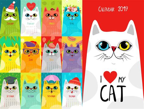 Cute Cats Calendar 2018 1500x1134 Wallpaper