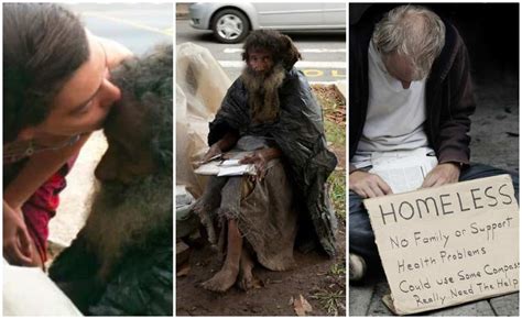 Woman Realizes Homeless Man Is Amazing Poet Helps Him Get His Life