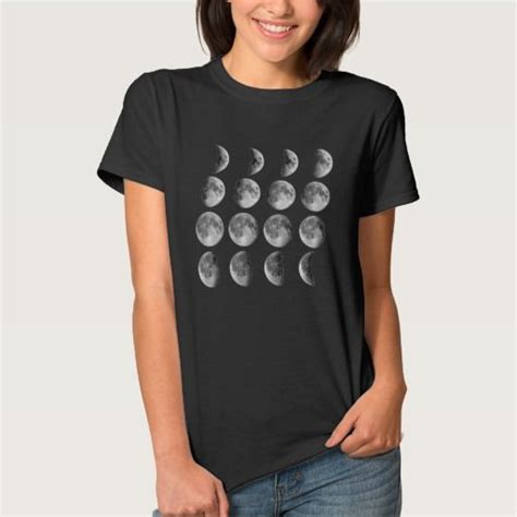 Moon Cycle Moon Phases T Shirt Tumblr Zazzle Shirts Tumblr T Shirt
