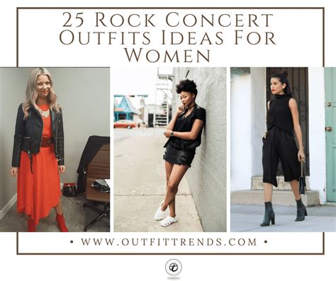 Rock Concert Outfits Ideas For Women To Try