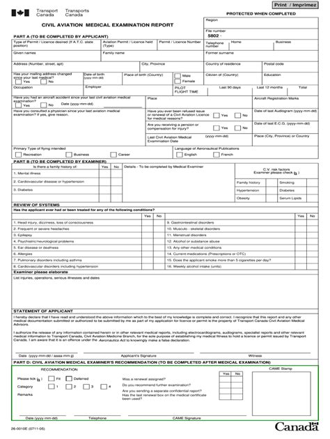 Faa Medical Form Fill Out And Sign Online Dochub