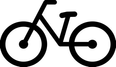 Bicycle Pictogram by @libberry, A simple bicycle pictogram., on @openclipart | Bicycle drawing ...