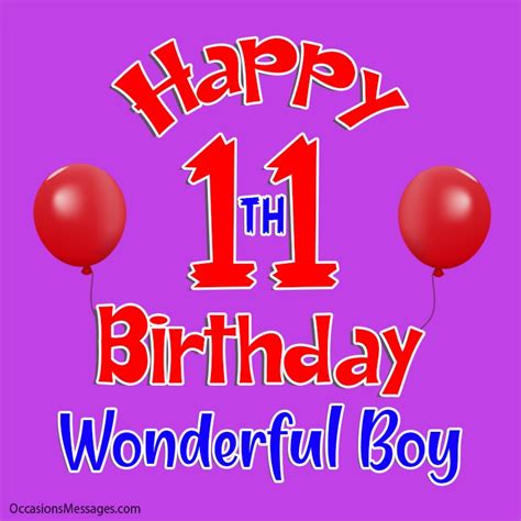 Happy 11th Birthday Wishes Messages And Greeting Cards 2023