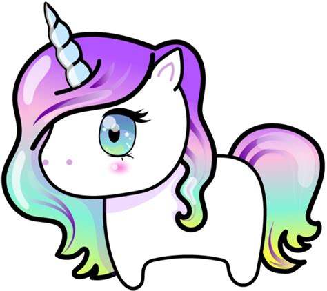 Kawaii Unicorn Png Clipart Full Size Clipart 2760929 Pinclipart