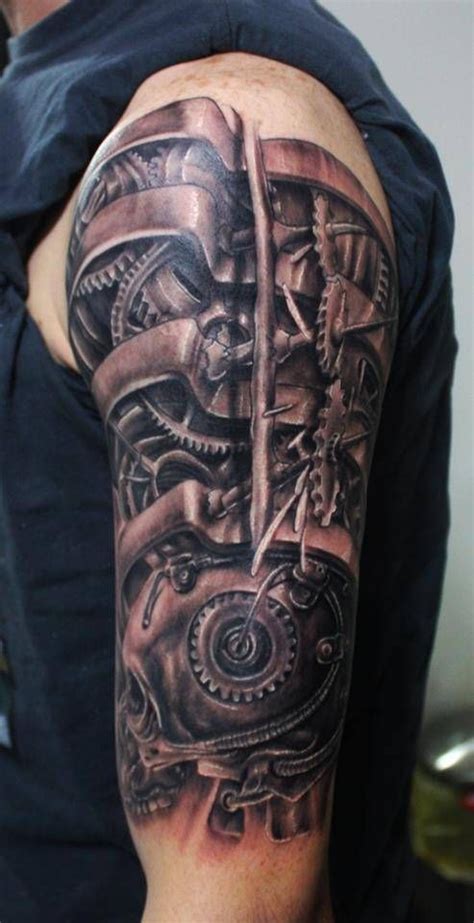 A obra de arte, realizada pela dabs tattoo transformou um braço comum em. 17 Best images about Biomechanics tattoo ideas on Pinterest | Tattoo skin, Half sleeves and Tatuajes