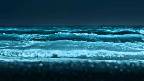 Animated Ocean Waves Animated Beach Waves Wallpaper Momodaranti