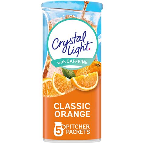 Crystal Light Classic Orange Naturally Flavored Powdered Drink Mix With