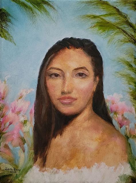 Island Girl Painting By Judith Rhue Fine Art America