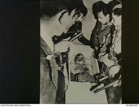 Italy C 1945 04 28 Upper Part Of The Corpse Of The Italian Fascist